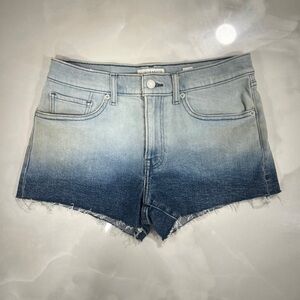 Lucky Brand Mid Rise Cut Off Denim Shorts